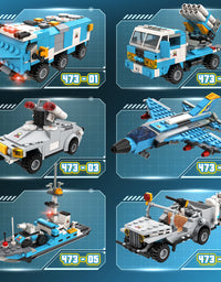 Exercise N Play Navy Cruiser Warship Brick Minis Set - 1293 Pcs