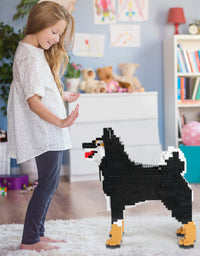 Akita Inu Pixel Puzzle Toys Set