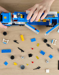 Exercise N Play Brick Minis Police Truck - 484 Pcs