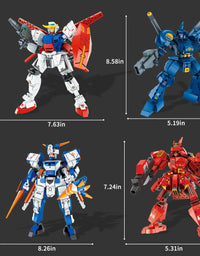 Exercise N Play Ninja Mechs Toy For Toddlers Sets - 1200 Pcs