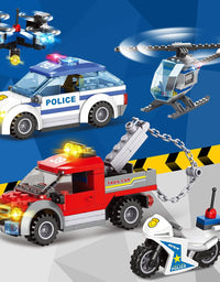 Exercise N Play Miniature Police Headquarters Blocks Sets - 1001 Pcs