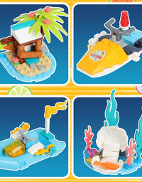 Exercise N Play Lighthouse Rescue Center Construction Toys - 723 Pcs