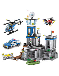 Exercise N Play City Prison Tiny Building Blocks Sets - 946 Pcs
