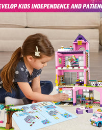 Exercise N Play Story Girls Friends House Set Toys - 822 Pcs