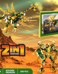 Exercise N Play Animal Mecha Toddler Building Bricks Toys - 1222 Pcs