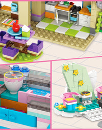 Exercise N Play Girls Villa House Building Blocks Sets - 785 Pcs