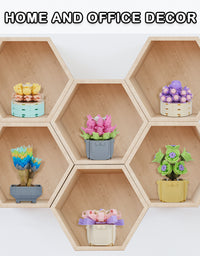 Exercise N Play Brick Minis Succulents Plants Set - 478 Pcs