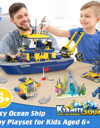 Exercise N Play Exploration Ship Mini Building Blocks Sets - 753 Pcs