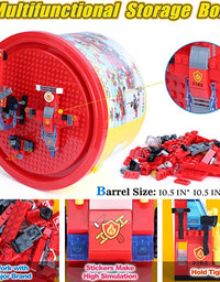 Exercise N Play City Light Fire Truck Small Building Blocks Sets - 1432 Pcs