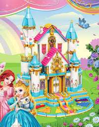 Exercise N Play Princess Castle Construction Toy Set - 1736 Pcs