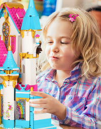 Exercise N Play Princess Castle Construction Toy Set - 1736 Pcs