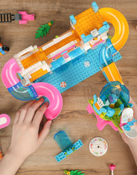 Exercise N Play Poolside Paradise Bricks Blocks Set - 875 Pcs