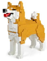 Exercise N Play Shiba Inu Pixel Building Block Set - 1512Pcs