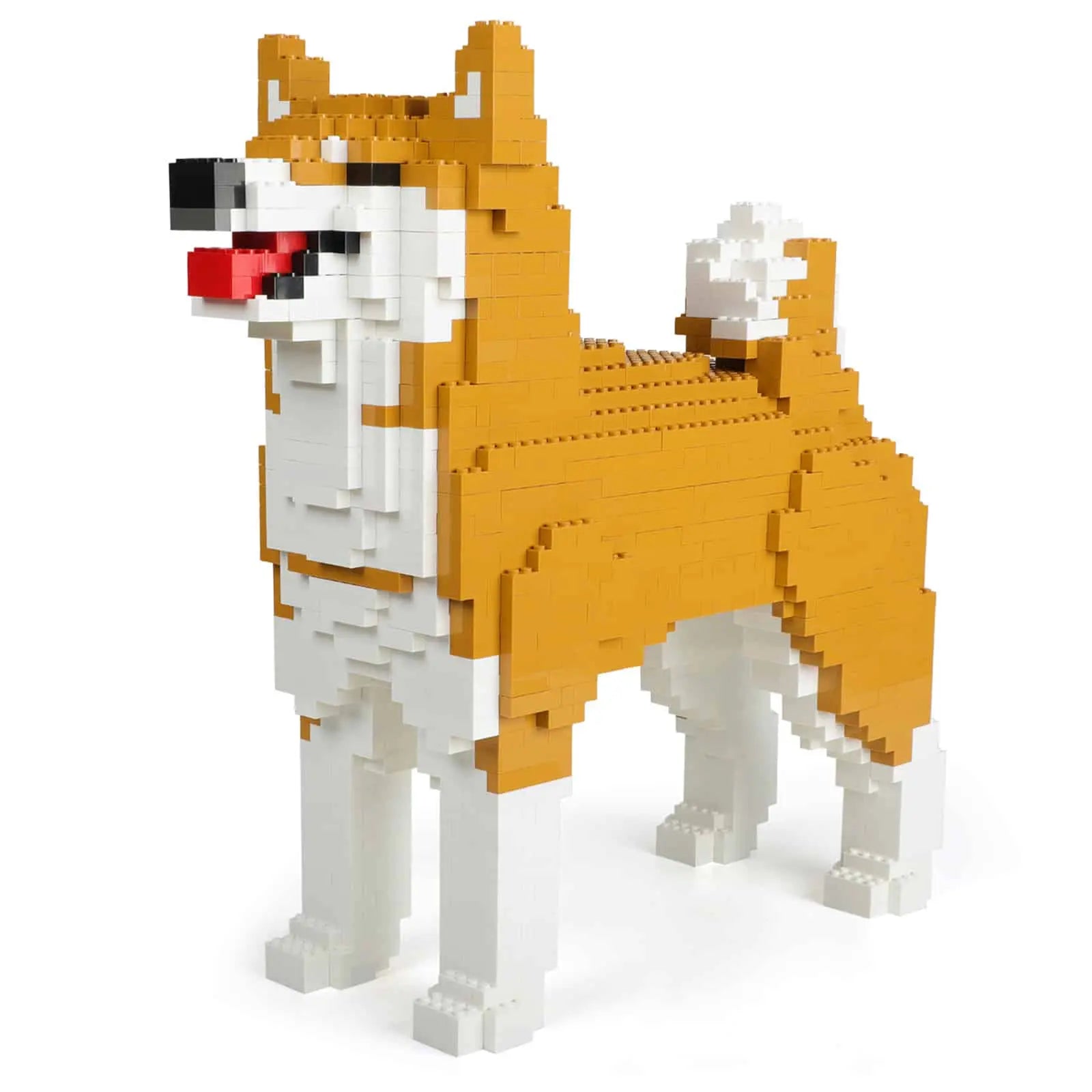 Exercise N Play Shiba Inu Pixel Building Block Set - 1512Pcs