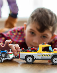 Exercise N Play City Tow Truck Toddler Toy Set - 324 Pcs