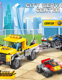 Exercise N Play City Tow Truck Toddler Toy Set - 324 Pcs