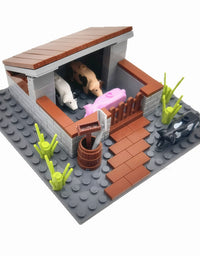 Farmyard Animal Toys Brick Building Set