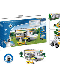 City Camper Van Mini Building Set