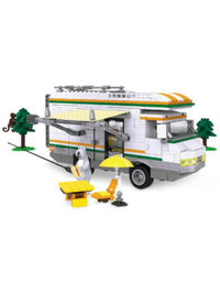 City Camper Van Mini Building Set