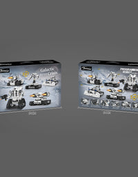 Robot Rescue Team Toys With Double Mode Control -495PCS
