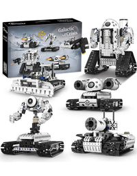 Robot Rescue Team Toys With Double Mode Control -495PCS
