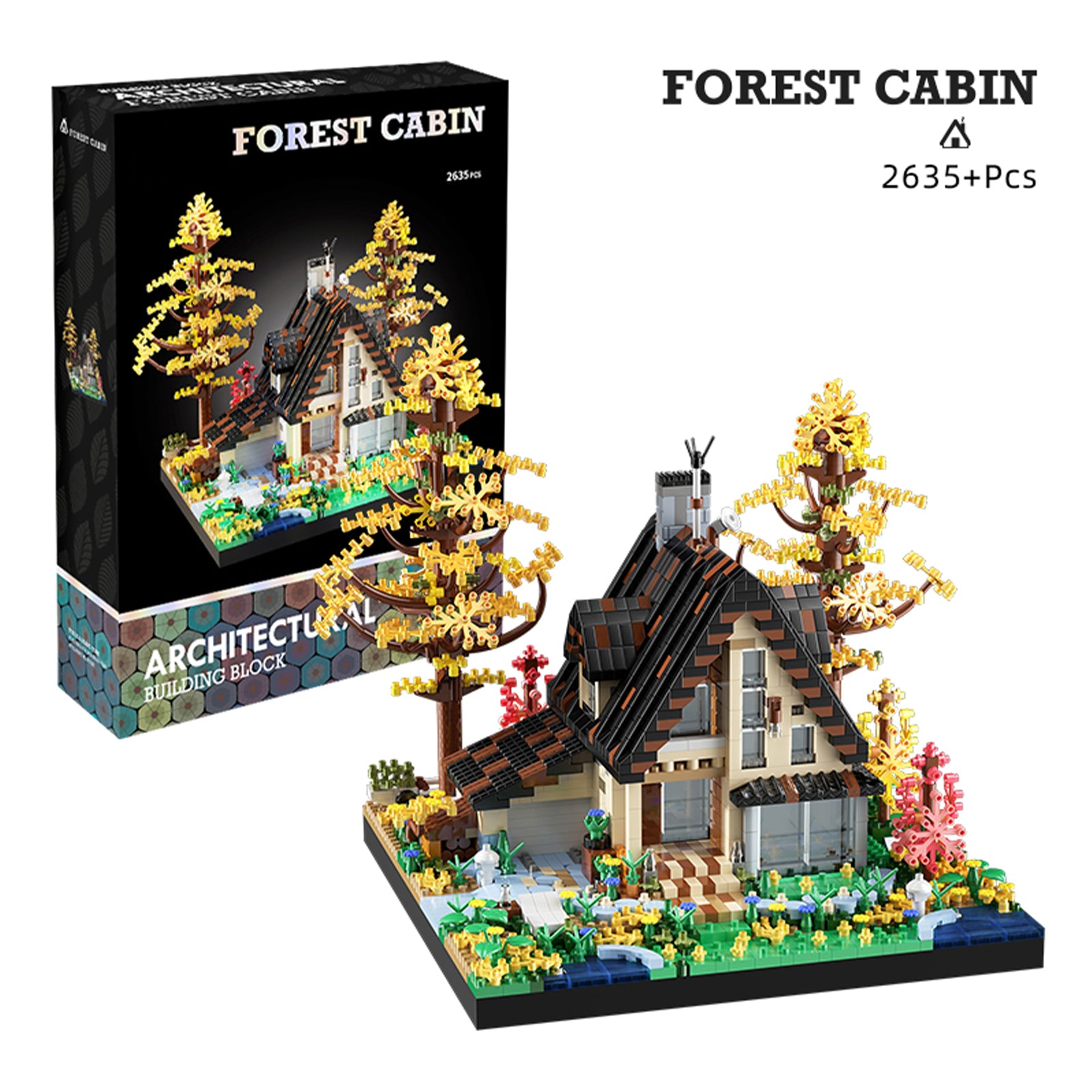 Alpine Lodge Mini Building Blocks
