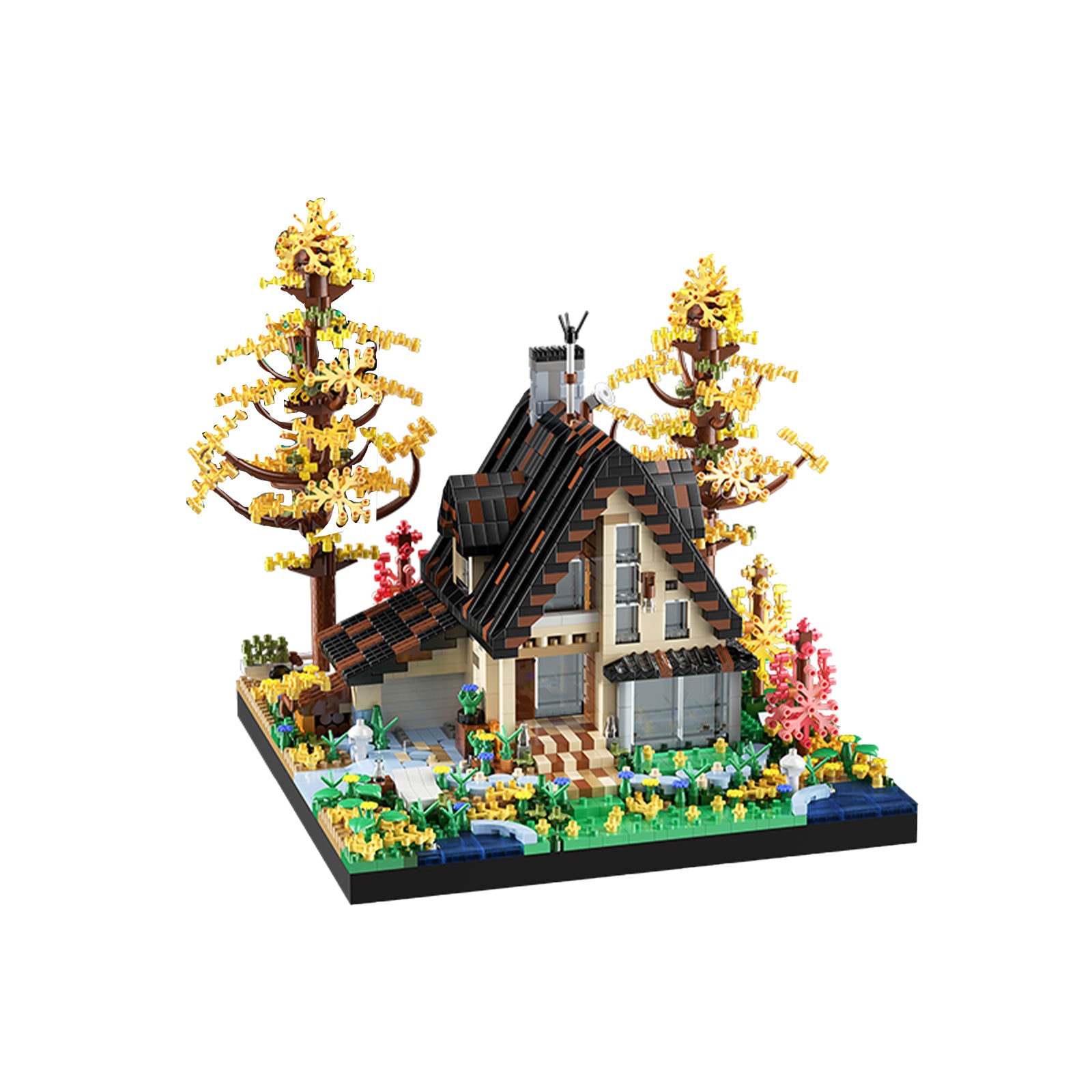 Alpine Lodge Mini Building Blocks