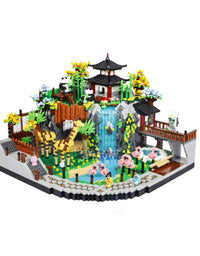 Zoo Mini Building Blocks Animals Toys