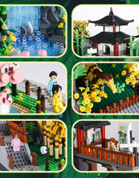 Zoo Mini Building Blocks Animals Toys