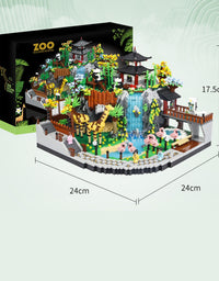 Zoo Mini Building Blocks Animals Toys