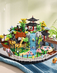 Zoo Mini Building Blocks Animals Toys