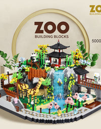 Zoo Mini Building Blocks Animals Toys