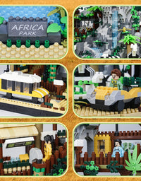 Zoo Mini Building Blocks Animals Toys