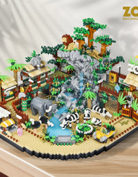 Zoo Mini Building Blocks Animals Toys