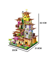 Hocus Pocus House Kids Construction Toys -400PCS