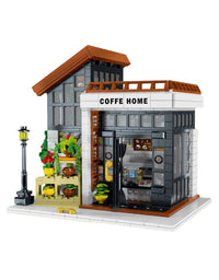 City Cafe House Mini Blocks Set