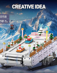 City Ski Resort Brick Toy Set