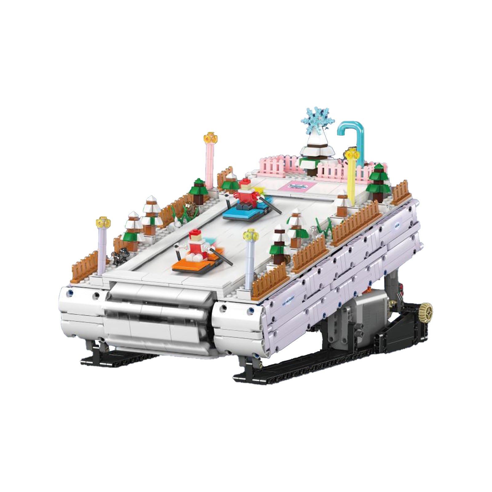 City Ski Resort Brick Toy Set