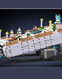 City Ski Resort Brick Toy Set