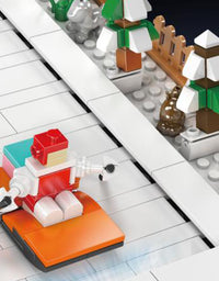 City Ski Resort Brick Toy Set