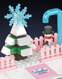 City Ski Resort Brick Toy Set