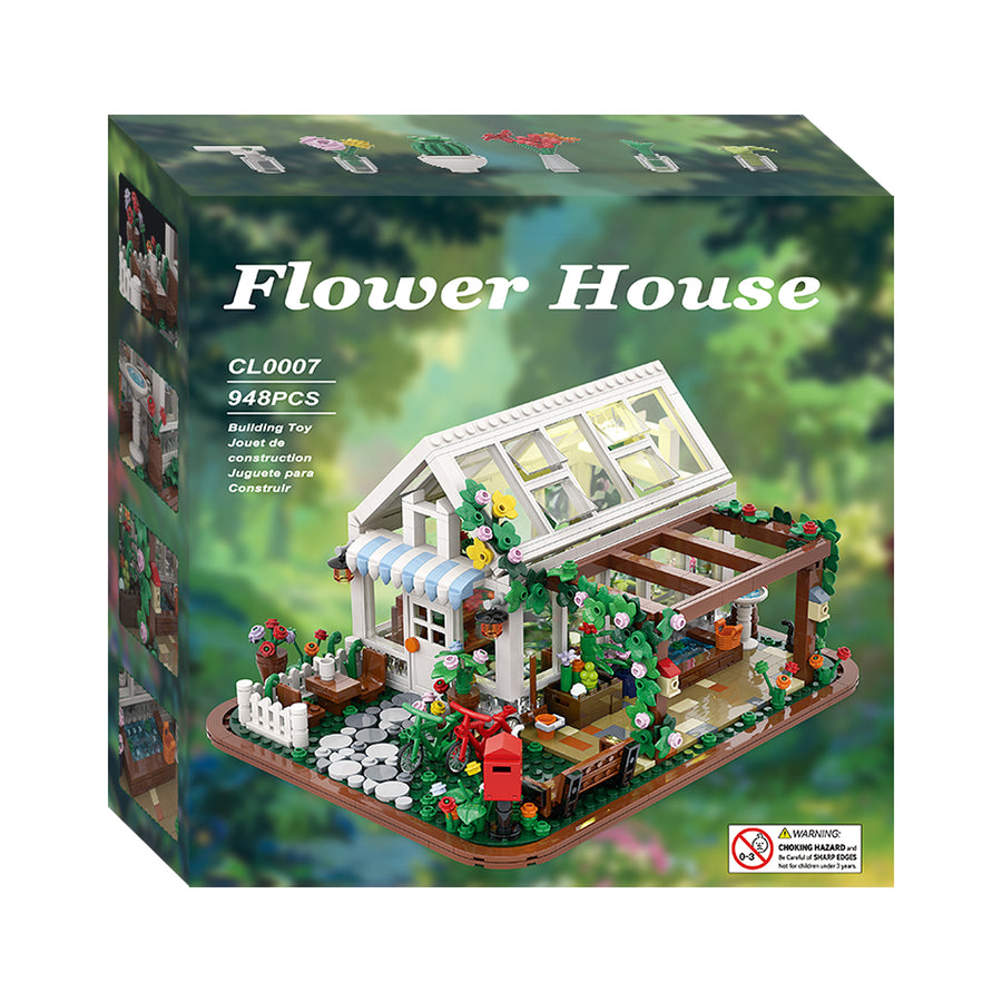 City Plants Greenhouse Children's Construction Toys