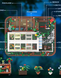 City Plants Greenhouse Children's Construction Toys