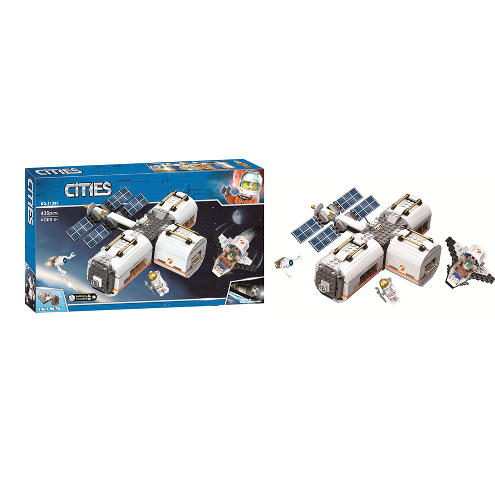 Space Station Blocks Brick Set
