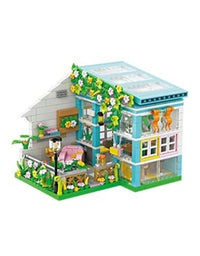 City Garden House Tiny Building Blocks