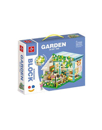 City Garden House Tiny Building Blocks