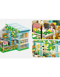 City Garden House Tiny Building Blocks