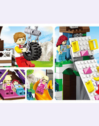 City Camp Tree House Small Building Blocks Set -922PCS