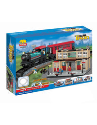 City Train Station Building Brick Set -721PCS
