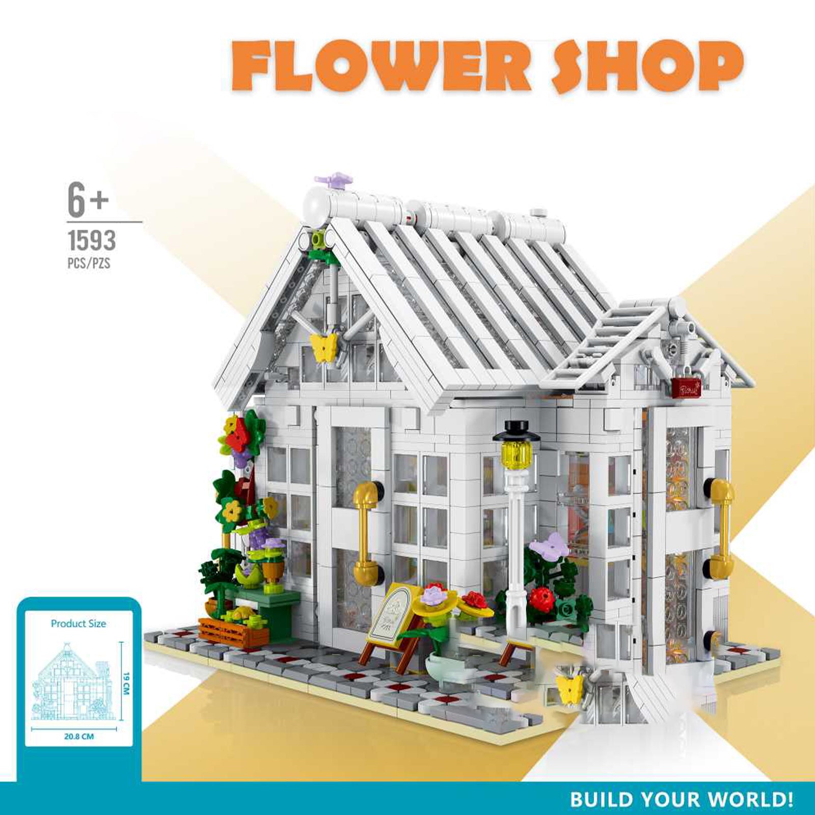 City Plants Greenhouse Children's Construction Toys